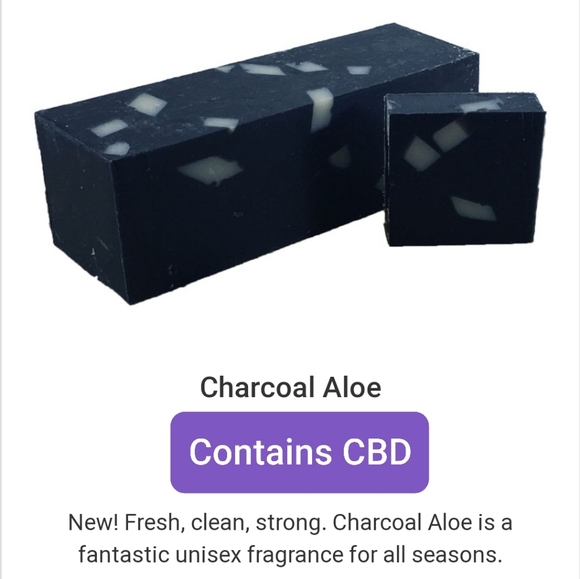 @heidizme Other - Charcoal Aloe Soap